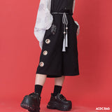 Garakuta Eyelet Half Pants