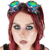 Steam punk goggles Rainbow