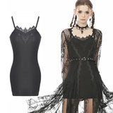 Black daily easy matching halter knited slim dress