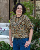Rebel Romance Classic Leopard Cropped Boxy Tee