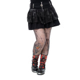 NICANDRA SKIRT - BLACK/GREY