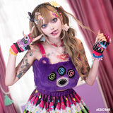 MAD B-DAY FLUFFY MONSTER BUSTIER