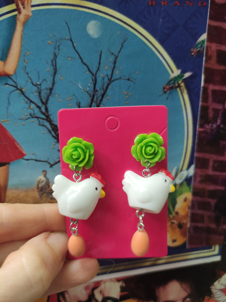 Chicken 🐔 Earrings