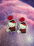 Hell Kitty Earrings