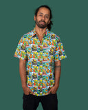 Tarot Dinosaurs Short Sleeve Shirt Unisex