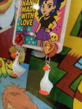 Fat Ducky Earrings