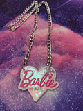 Sparkly Barbie Necklace