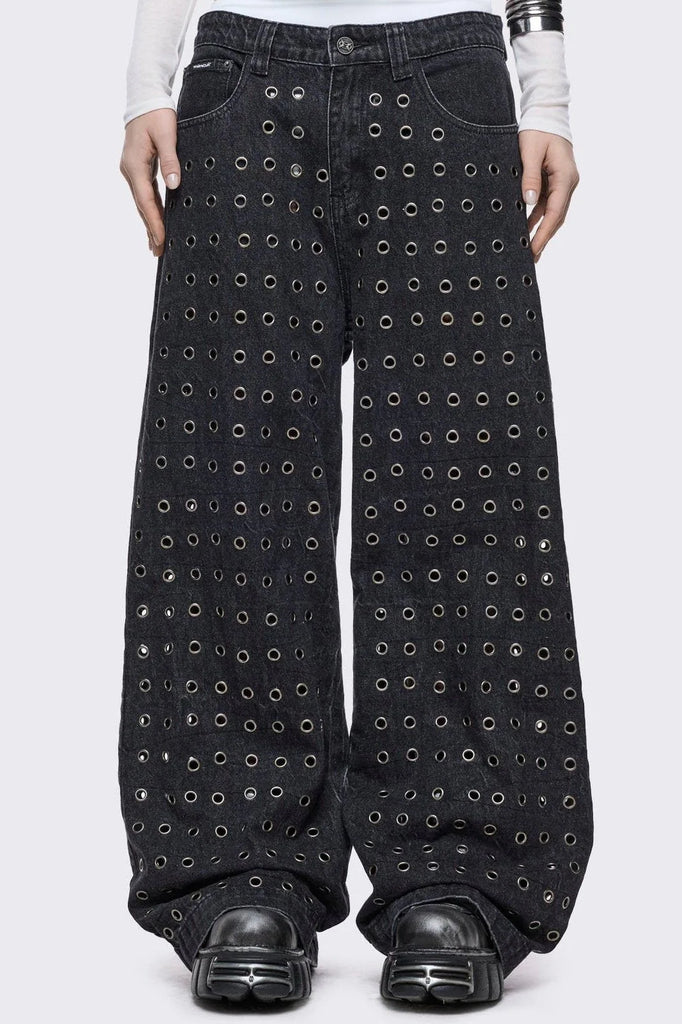 Rogue Black Baggy Jeans
