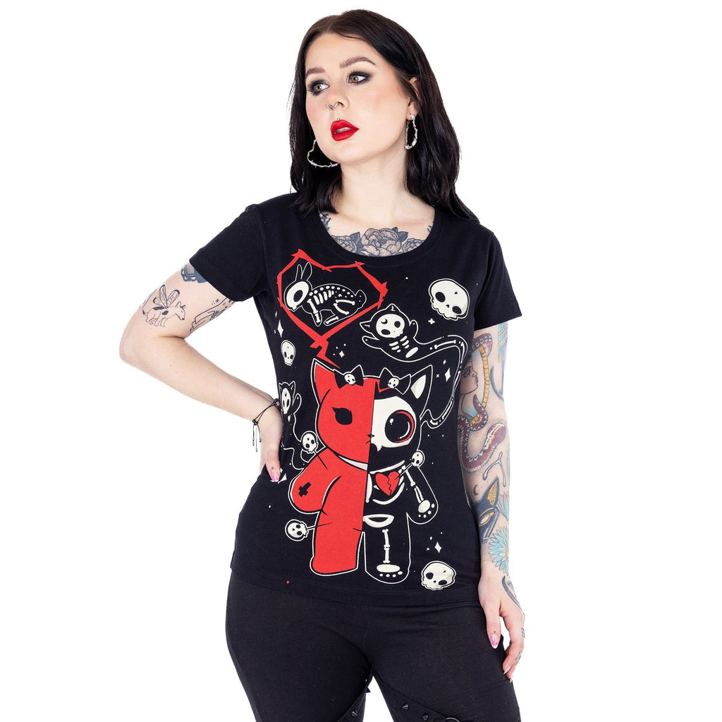 Undead Kitty T By Cupcake Cult