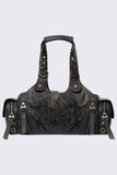 Xyra Faux Leather Shoulder Bag