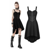 Rebel girl eyelet lace-up dress