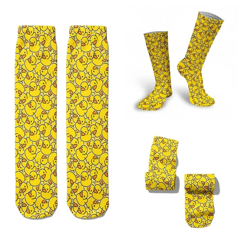 Yellow Duck Unisex Socks