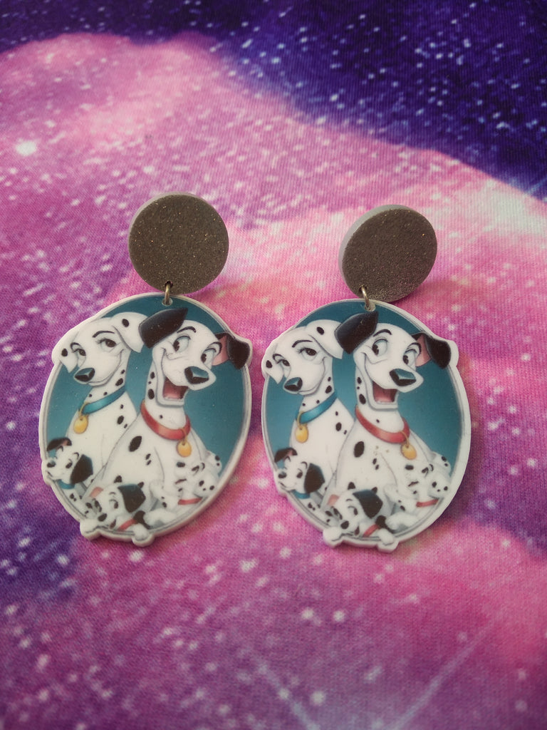 Dalmatian Dogs Earrings