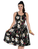 Tahiti 50's Dress By Hell Bunny