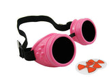 Steam punk goggles Pink