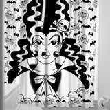Sourpuss Frankengal Shower Curtain